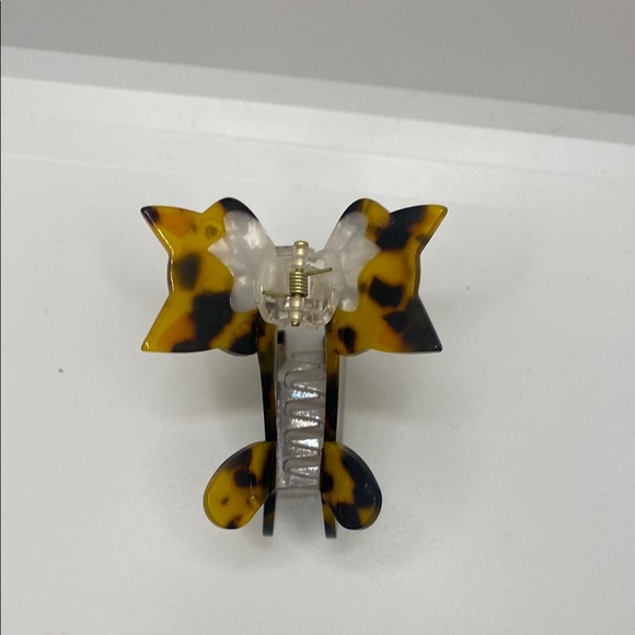 Tortoise Shell Kitty Cat Hair Clip - Picture 5 of 11